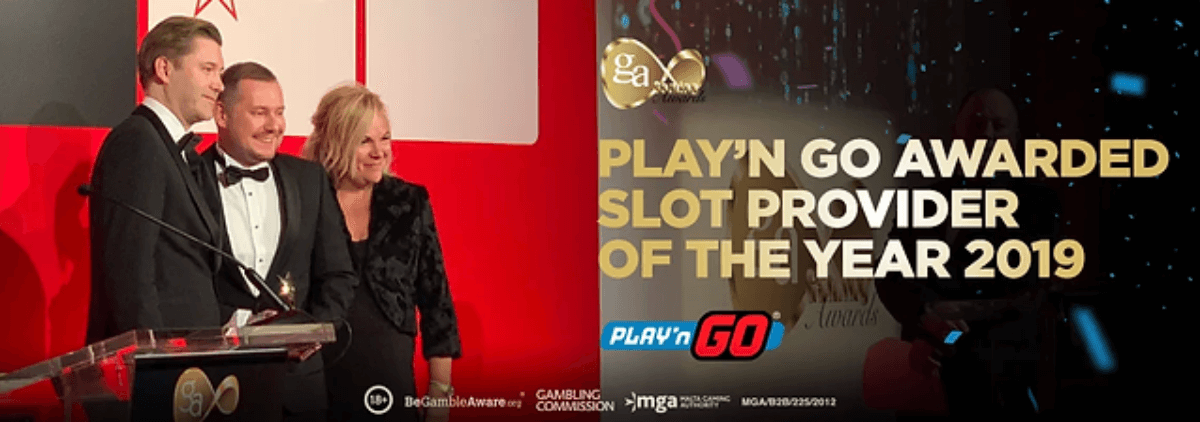 Play'n GO - Awards Slot provider