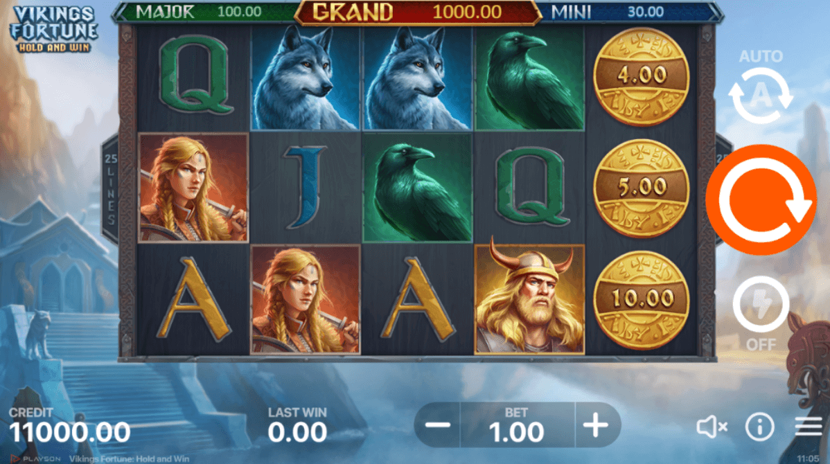 Vikings Fortune: Hold and Win Slot - Playson